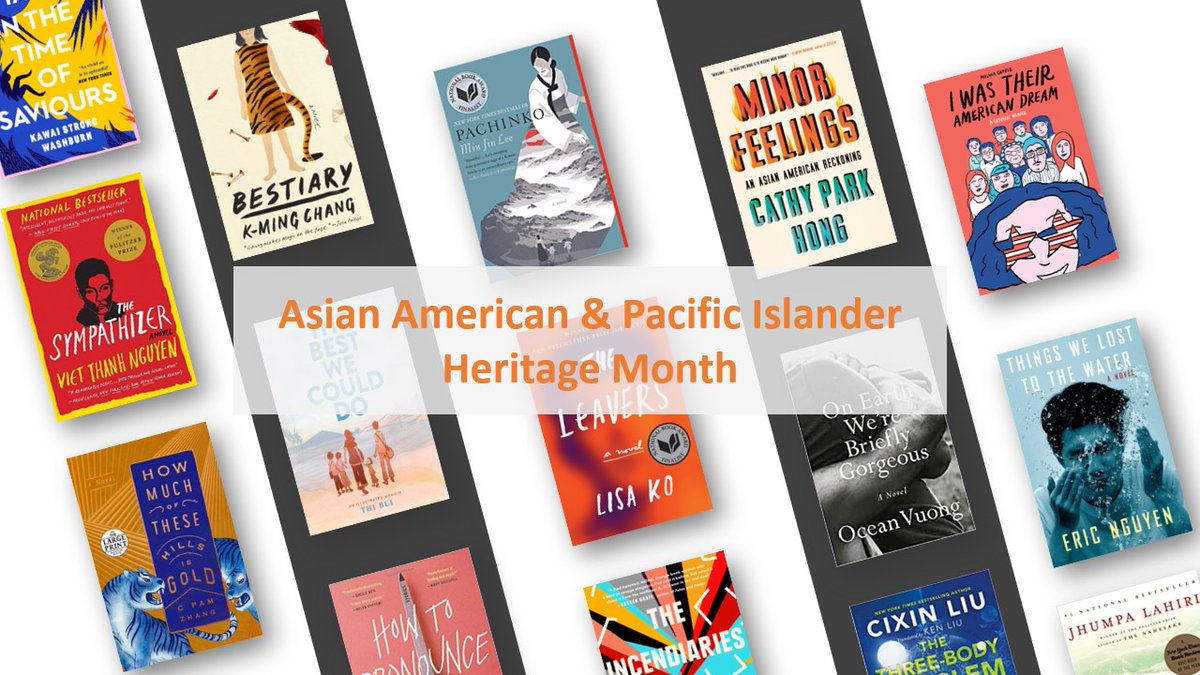trinitylibrary's tweet image. Join the Trinity College librarians in celebrating Asian American and Pacific Islander Heritage month by exploring this collection of books that spotlight the diversity and resilience within Asian American and Pacific Islander communities. courseguides.trincoll.edu/AAPI_heritage_…