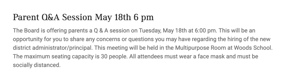 WoodsWayGeneva's tweet photo. Special Meeting https://t.co/bA4lNnUBdm https://t.co/jyjsMxDgcg