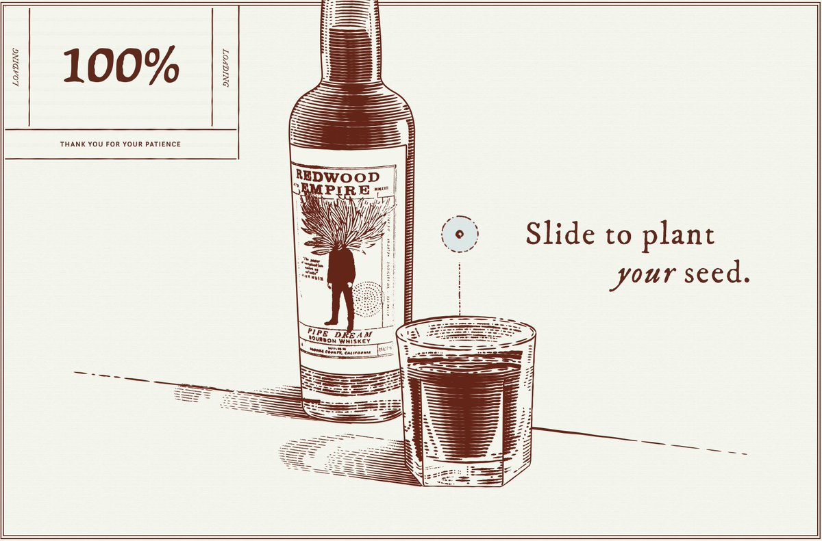 CommArts's tweet photo. WEBPicks: @AffinityCreativ’s site for this whiskey brand’s sweepstakes connects visitors with its tree planting initiative. https://t.co/IHHroNvhqn
#WEBPICK #website #interactive #branding #sweepstakes #whiskey #glampingexperience https://t.co/vXf76ONT2A