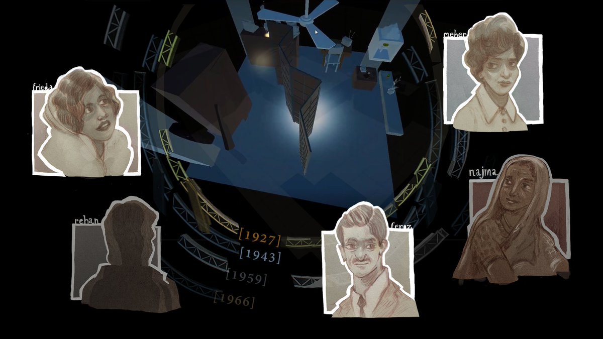 NYUGameCenter's tweet photo. The NYU Game Center Showcase 2021 is this Thursday &amp; Friday, 6:00-8:30pm EST! We'll be previewing games on this thread all week! 

Here's a look at beautiful MFA Thesis games: Awakening, Mind over Manam, Waiting for Evening, and 2005. 

Watch here: https://t.co/o4iDt1xIgt https://t.co/fCNBdO3kiv