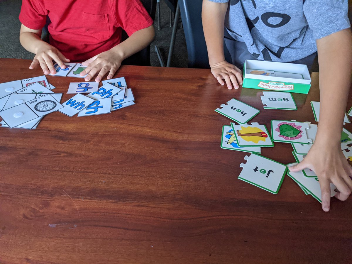 Digraphs and CVC word practice this AM. <a href="/HumbleISD_LSE/">Lakeshore Elementary</a>