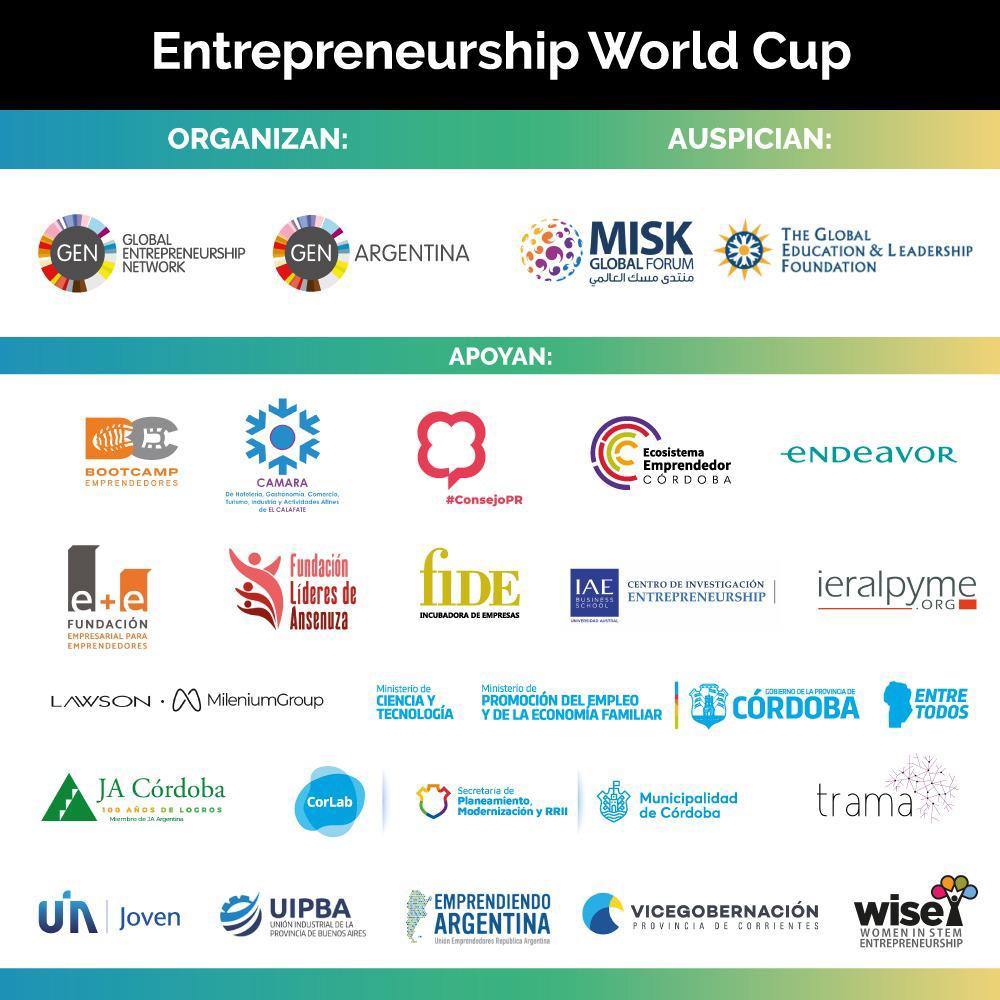 Para nosotros es un honor acompañar por segundo año consecutivo a <a href="/ArgentinaEwc/">EWC_Argentina</a>  <a href="/GENArgentina/">GEN Argentina</a> <a href="/EWC_Global/">Entrepreneurship World Cup</a>  <a href="/Lawsonlat/">Jorge Lawson</a> <a href="/unleashingideas/">Global Entrepreneurship Network</a> en la COPA MUNDIAL DE EMPRENDEDORES. 

Inscríbanse y participen aquí entrepreneurshipworldcup.com 

RT