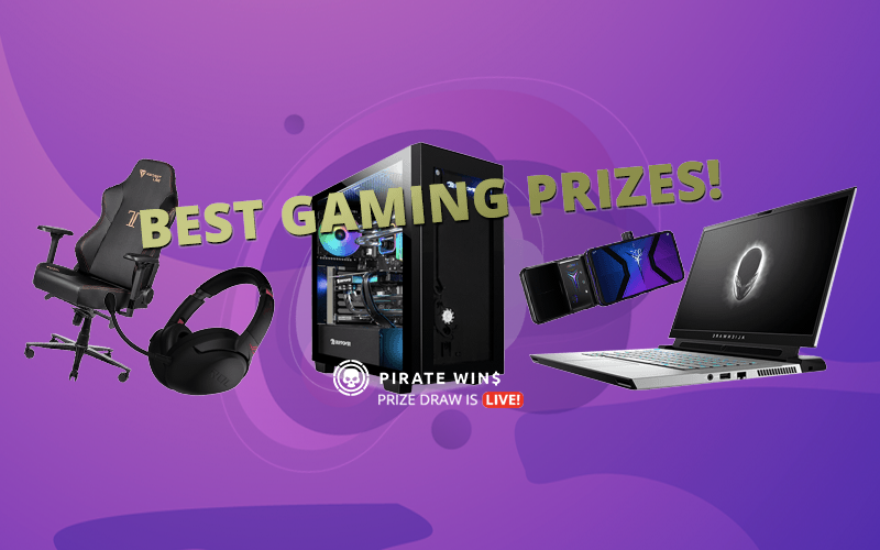 This time we have some cool prizes dedicated to gamers! Check this out and get a chance to win one of them:
piratewins.io/mission.php