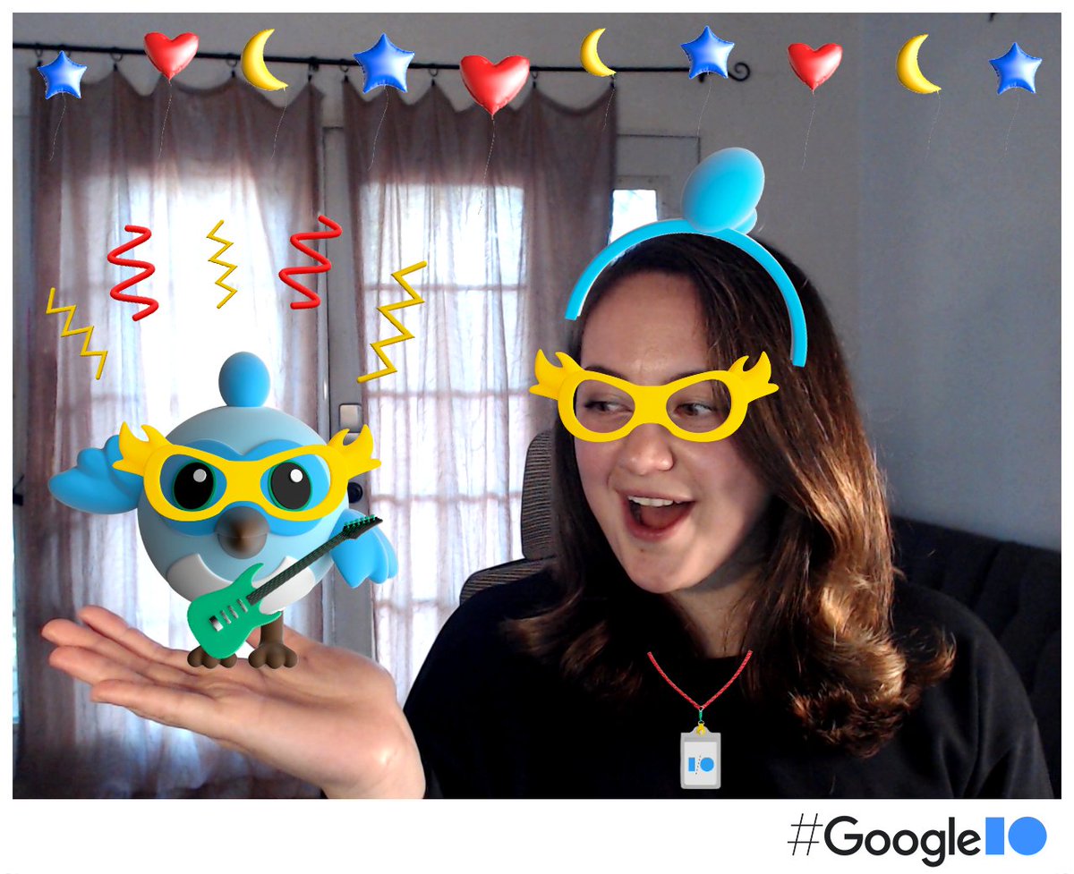nlycskn's tweet photo. #Dash and I are getting ready for the big party! 🎈🎈

Come join us at the #IOPhotobooth today, get your #GoogleIO pic! 📸

We will see you at #GoogleIO tomorrow! 🙌✨

https://t.co/lzn6W2Roha https://t.co/NcjWktQVGI