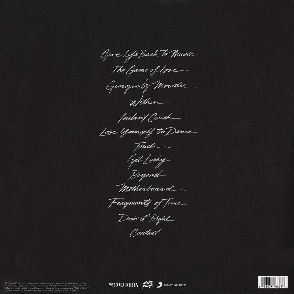 Genius's tweet photo. today in 2013, daft punk dropped their fourth and final studio album ‘random access memories’ 😭 

favorite track? https://t.co/Cv34N8E0UB