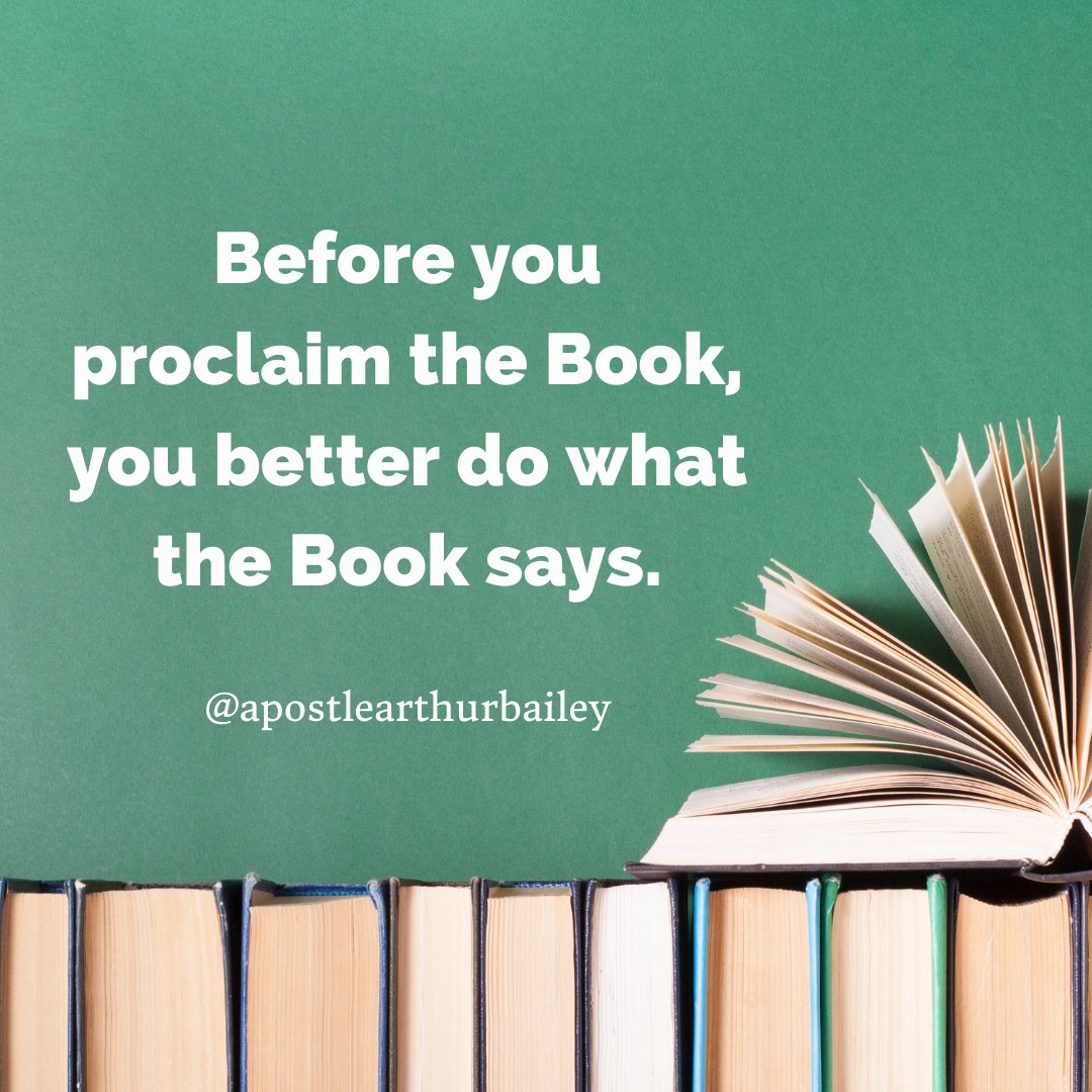 ApostleBailey's tweet image. Don&apos;t forget this!