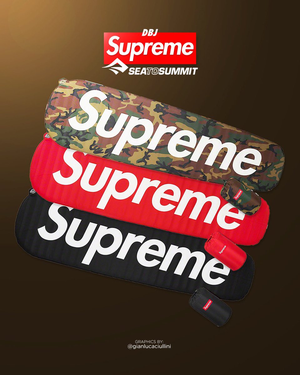 supreme sea to summit シュプリーム スリーピングマットアウトドア・釣り・旅行用品