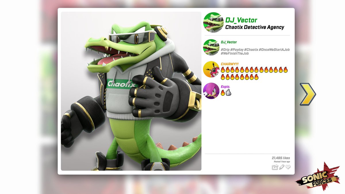 SEGAHARDlight's tweet photo. DJ Vector got drip🔥 https://t.co/4uoCw6DWdT