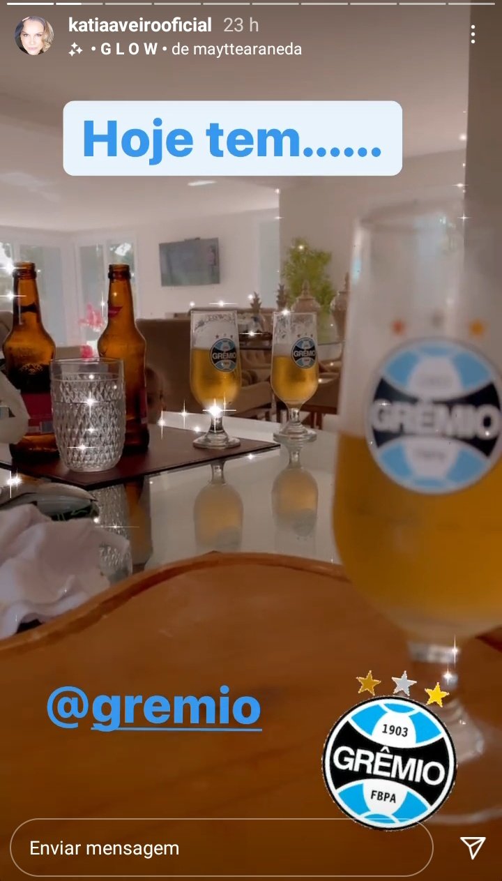 Espaco Gremista On Twitter Katia Aveiro Irma De Cristiano Ronaldo Faz Postagem No Seu Instagram Torcendo Para O Gremio