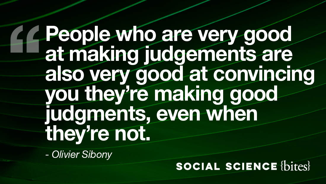 socialscibites's tweet image. Our latest episode features @SibOliv, Professor of Strategy &amp;amp; Business Policy at @HECParis. 

His latest book, "Noise: A Flaw in Human Judgement," co-authored with #DanielKahneman and @CassSunstein is out tomorrow. ow.ly/E6mA50EOvzz