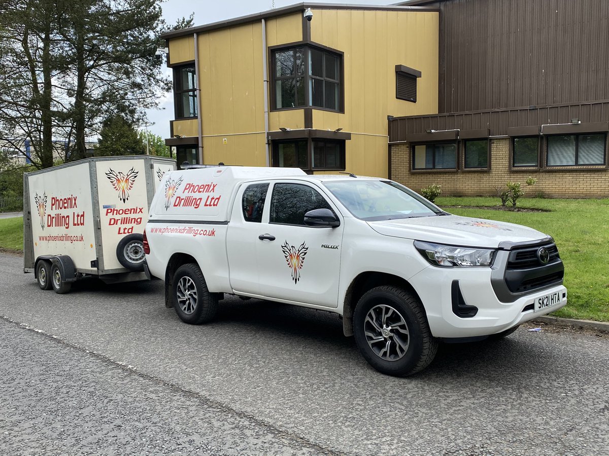 phoenixdrilling's tweet photo. New Toyota Hilux day for crew 8 ! Next stop Cairngorm Funicular Viaduct Strengthening project, Aviemore.
https://t.co/NPrWtj4fiH
enquiries@phoenixdrilling.co.uk
#toyota #phoenixdrilling #supportvehicle #teamwork https://t.co/NQNcxxMaeB