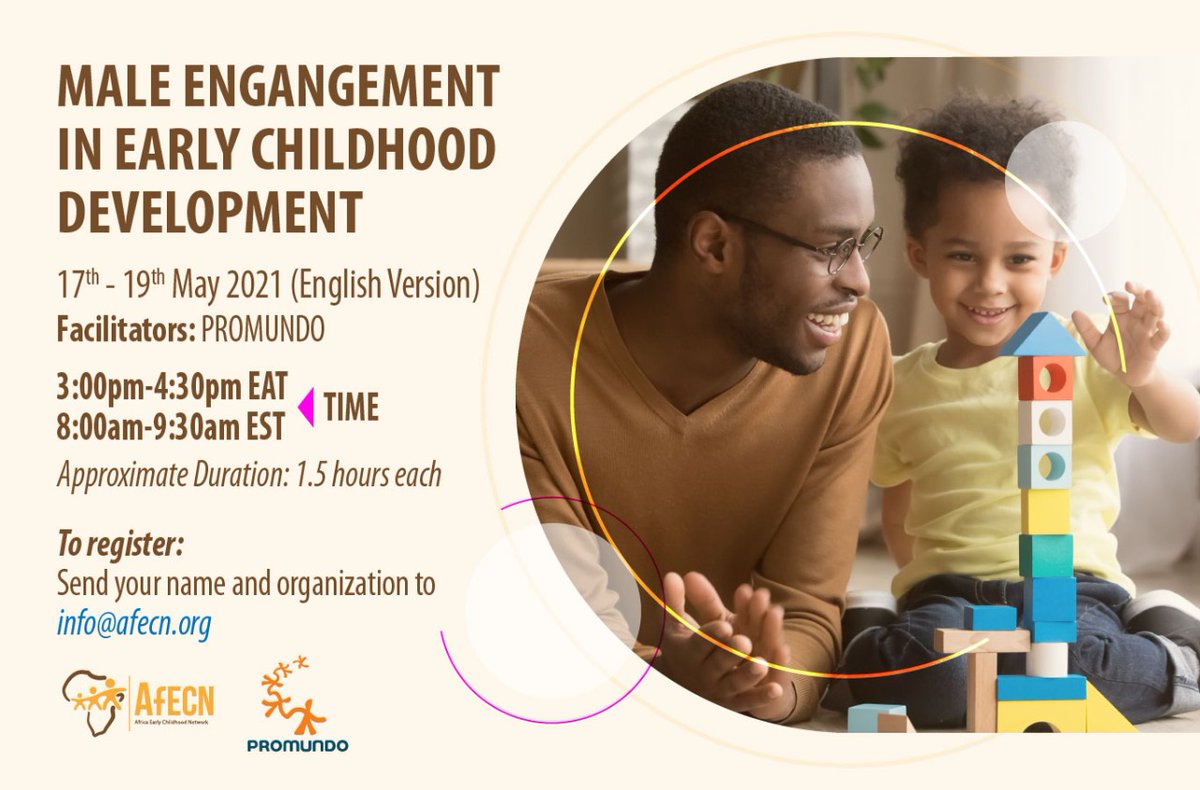 Happening 17th -19 May 2021. <a href="/af_ecn/">The African Early Childhood Network</a> <a href="/ADEAnet/">ADEA</a> <a href="/ECNG_20/">Early Childhood Network Ghana</a> <a href="/NurturingCare/">Nurturing Care</a>