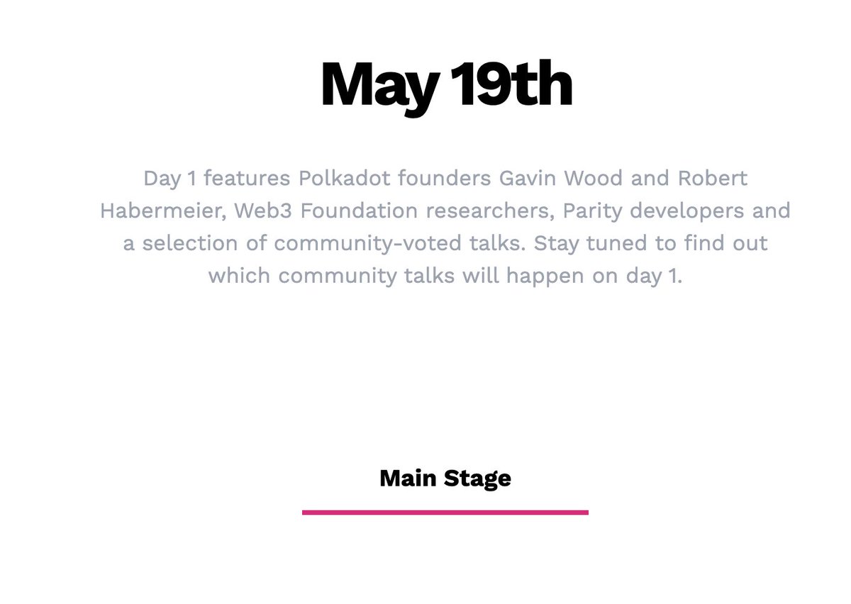 [⭐️Breaking News⭐️] Our own <a href="/DrevZiga/">Žiga Drev</a> got selected to take the #mainstage of <a href="/Polkadot/">Polkadot</a> Decoded - the biggest Polkadot event of the year this Wednesday May 19th!

Make sure to tune in for latest updates! 
  
Register👇
decoded.polkadot.network/program/

#tuneinpolkadotdecoded 

#TraceOn