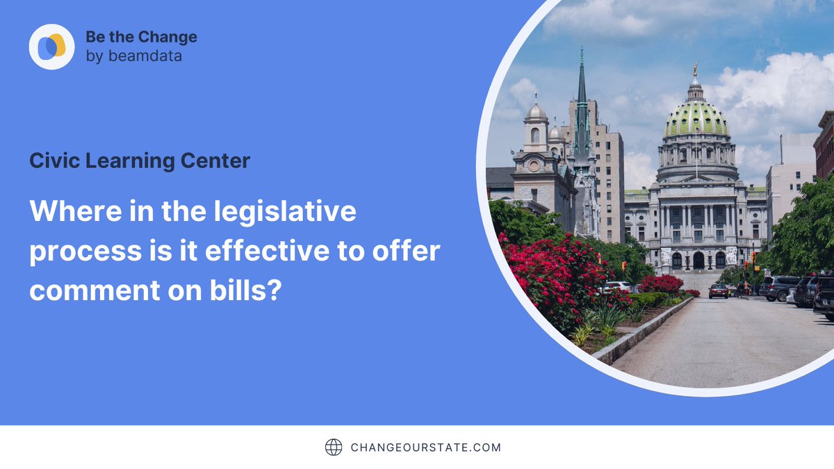 beamdata's tweet image. State gov directly impacts daily life outcomes. But it can be confusing to follow legislative process. Curious on when it’s effective to submit a comment on a bill to state legislators? Check out this read with tips on when and how to advocate for a bill. beam-data.com/blog/when-to-c…