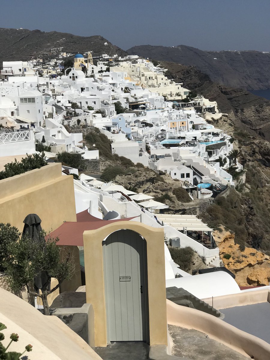 Oia! I miss you. My wanderlust is kickin’ in strong. You?

Oia is a coastal town on the northwestern tip of Santorini, a Greek Aegean island. 

#Greece #Santorini