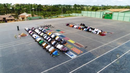 isats_pro's tweet photo. ISATS 2021 EID-UL FITR THE SERENADING BOW
The occasion which was held at the Academy Square was first of a kind in the institution protocol arrangement and it was marked with colorful Islamic pomp and pageantry. Visit https://t.co/WW1ojOzRaY #Eid2021 #Ghana #Immigration #isats https://t.co/8Omd6qXT60