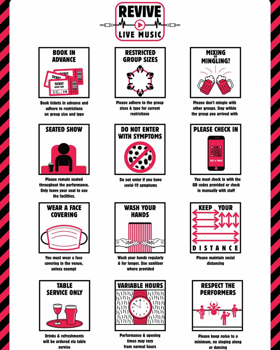 Heading out to a live event? Check out <a href="/musicvenuetrust/">Music Venue Trust</a> handy guidelines...