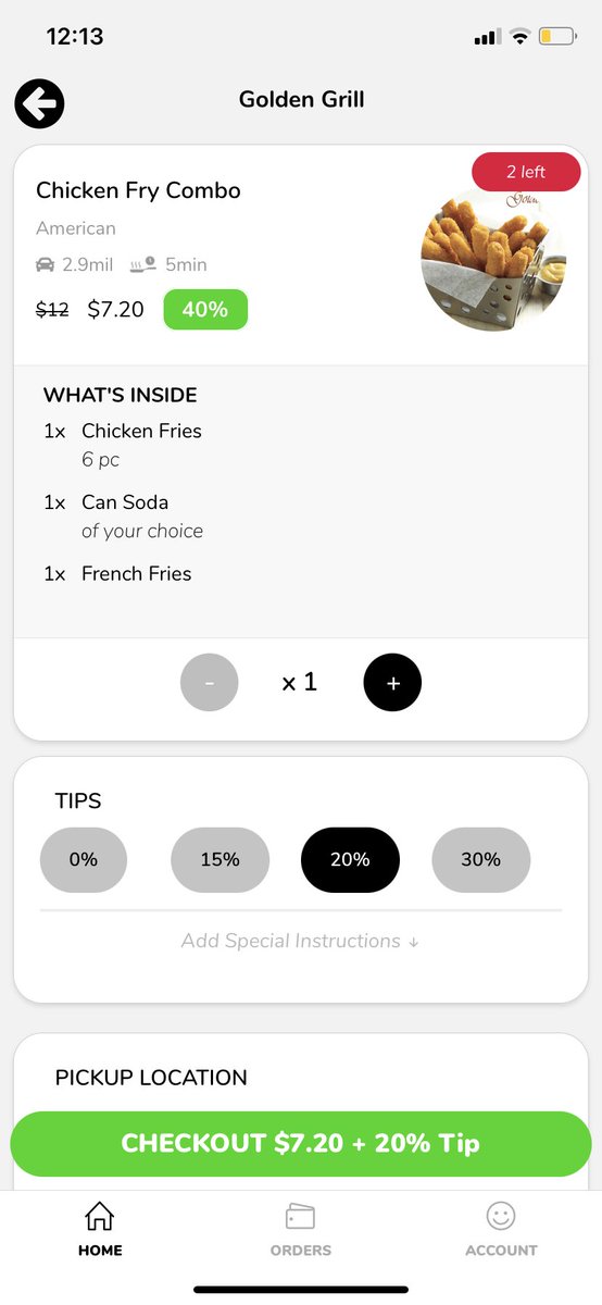 This week we’re highlighting golden grill and their chicken fry combo, take our word for it this deal is worth the steal!