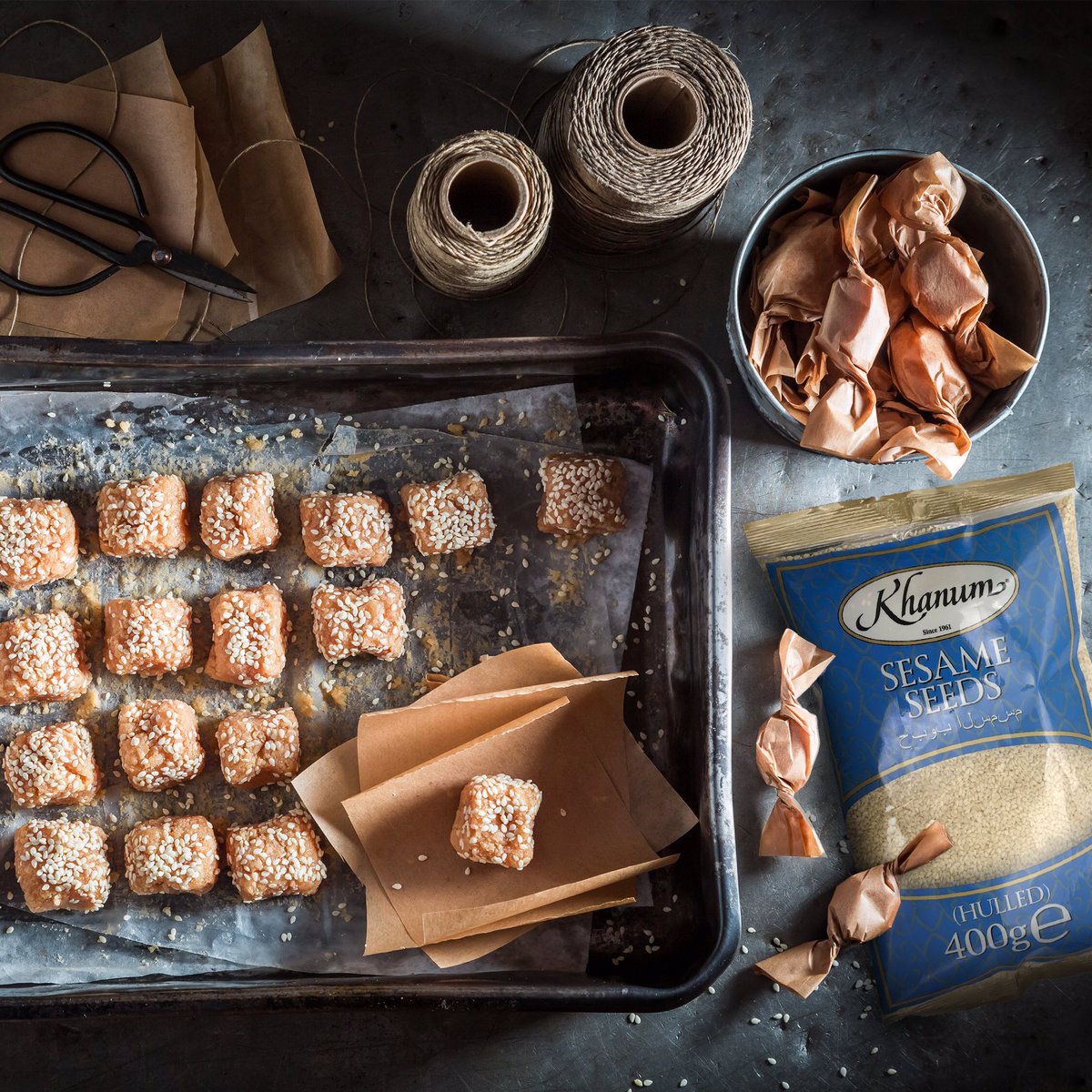 #Sesame #fudge 🤩 all the fun