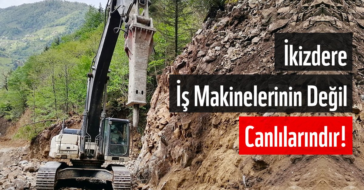 #İkizdere’de basın açıklaması ve eylemler 15 gün süreyle yasaklandı. İkizdereliler ormanlarına giremiyor. İş makineleri kesime devam ediyor. Peki ya canlılar? Pek çok türün yavruladığı bir dönemdeyiz. Bu dönem, tüm canlılar için hassas bir dönemdir.
✍️ change.org/ikizdere
