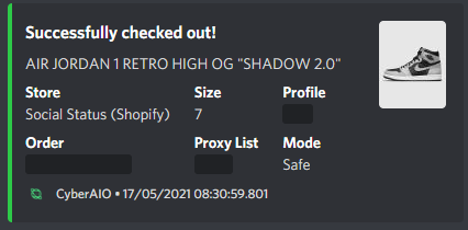 <a href="/Cybersole/">Cybersole</a> @cyberaiosuccess <a href="/PeachyProxies/">PeachyProxies™ 🍑⚡</a> <a href="/PeachyProxiesRT/">PeachyProxies Success</a>
