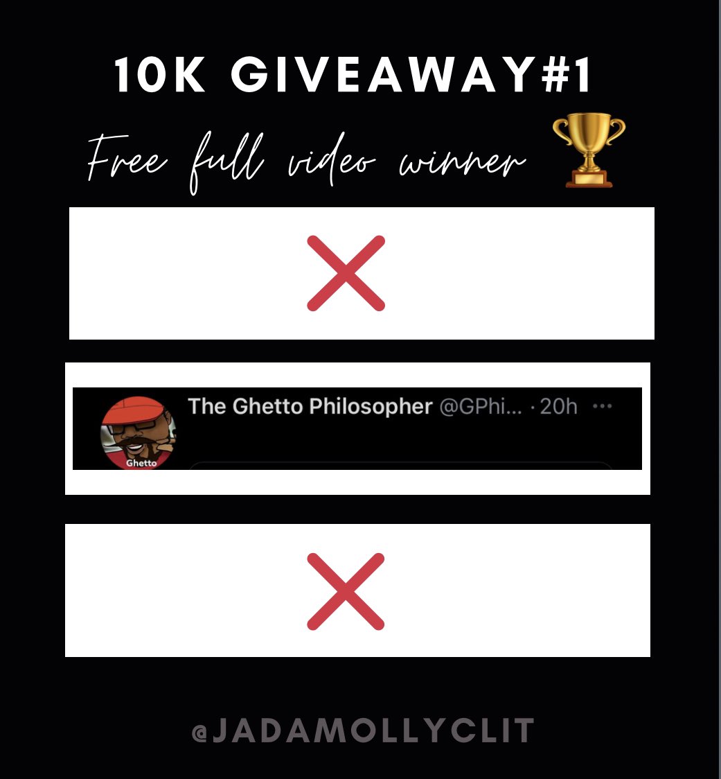 1 pic. 🏆These are the Winners of the giveaway🏆 @dirtylilwhores & @GPhilosopher83 
 For the first giveaway