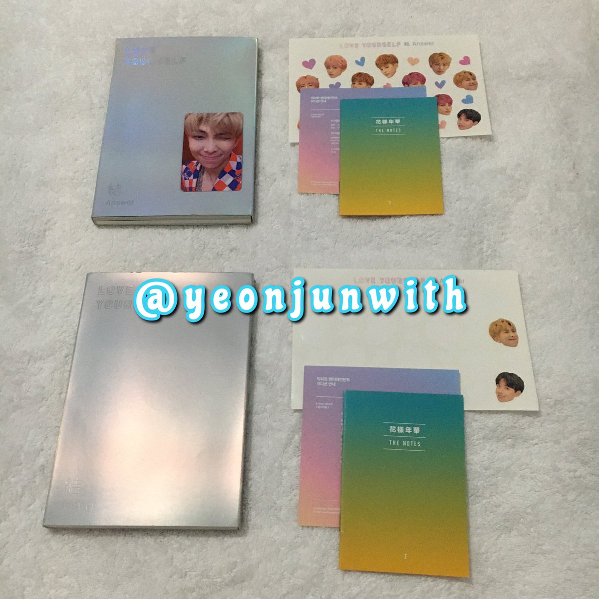yeonjunwith's tweet photo. 🇮🇩| WTS (Want To Sell)
ALBUM BTS + POSTER
✅ Shopee
✅ Ready INA
-
🏷 wtb, want to buy, jual, beli, photocard, ina, indonesia, rm, namjoon, jin, suga, j-hope, jimin, taehyung, jungkook, only, redi, kamar
-
⬇️ LIHAT REP ⬇️ https://t.co/dmZ3hElbib