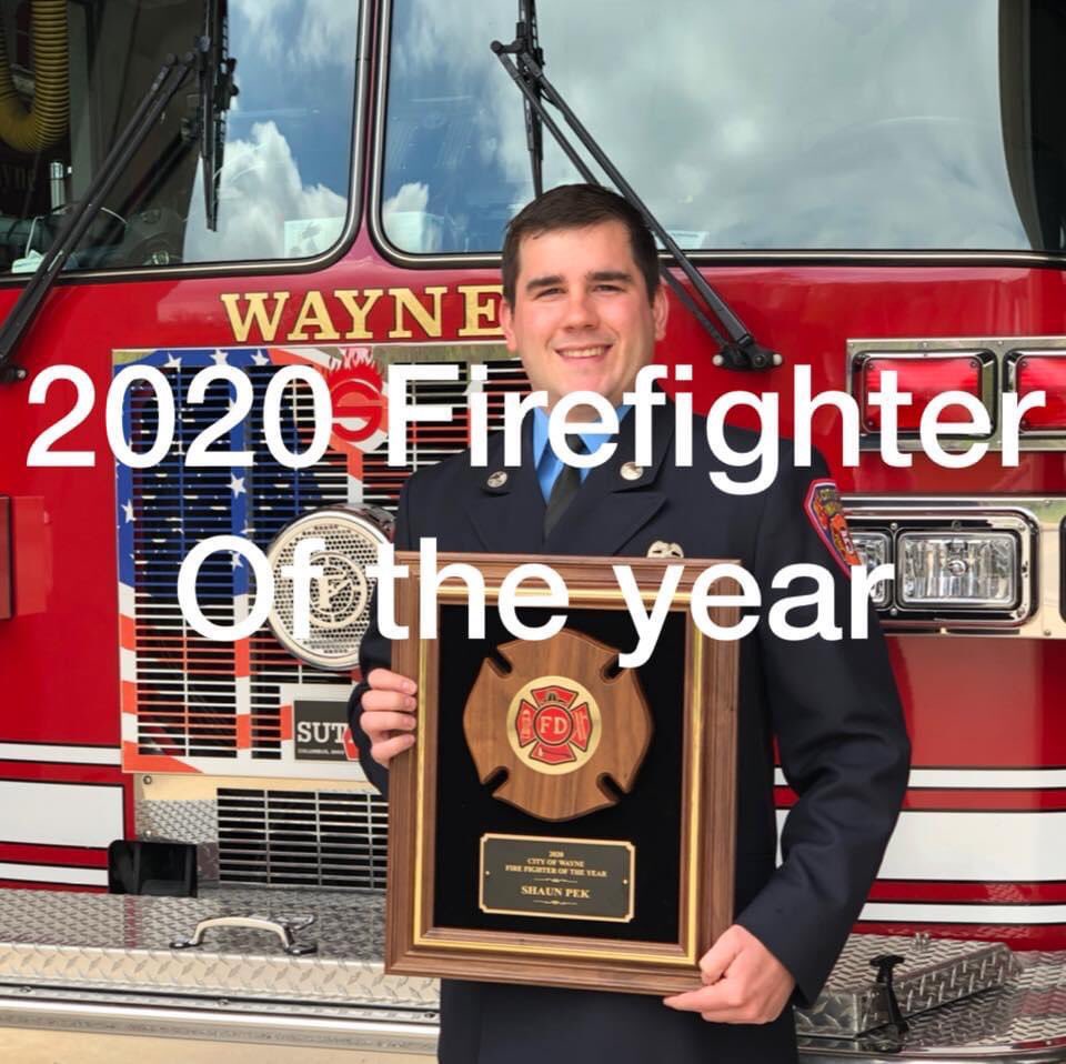 Shaun Pek Fire Fighter of the Year