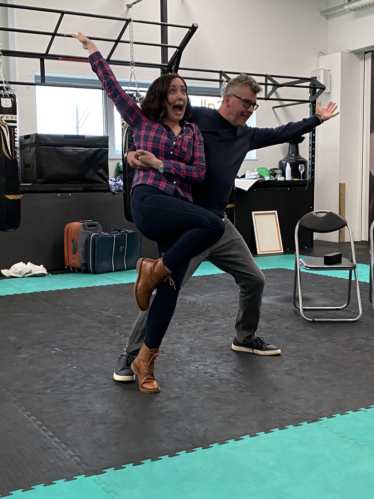 NewTheatreHull's tweet image. With just a few days before curtain up @itreallyisjoe  &amp;amp; @SarahLEarnshaw are really getting in the swing of it at rehearsals for @jgodberco 's @AprilInParis2 Showtime soon folks! 

🎭 April in Paris
📅 20-22 May 2021
🎟 bit.ly/AIParis