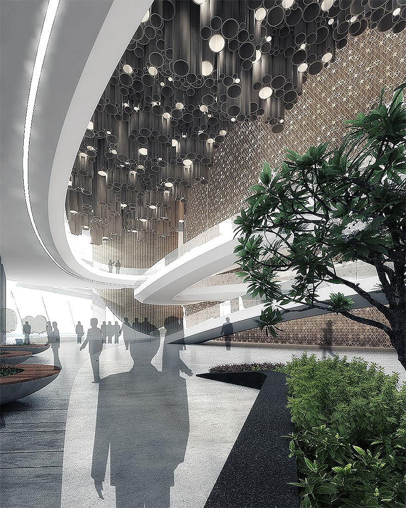 TheDSPDesign's tweet photo. A conceptual interpretation of a Möbius strip, the Möbitorium is an #auditorium complex serving as an iconic addition to #Bengaluru’s cultural fabric. Like the Möbius strip's infinite loop form, the #building is designed as a seamless, interactive public space.
#DSPBuilds #Design https://t.co/vt6Yi4HSm9