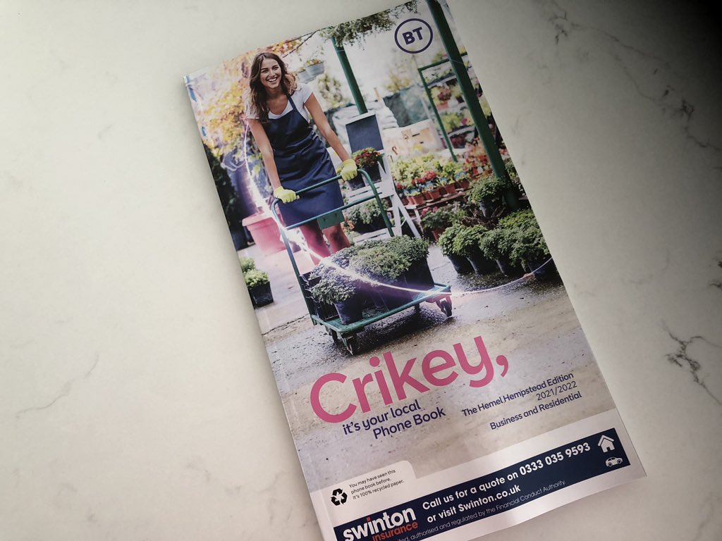 Crikey indeed! Bit of #oldschoolmarketing through the front door today! Not quite sure what to do with it 🤔?!