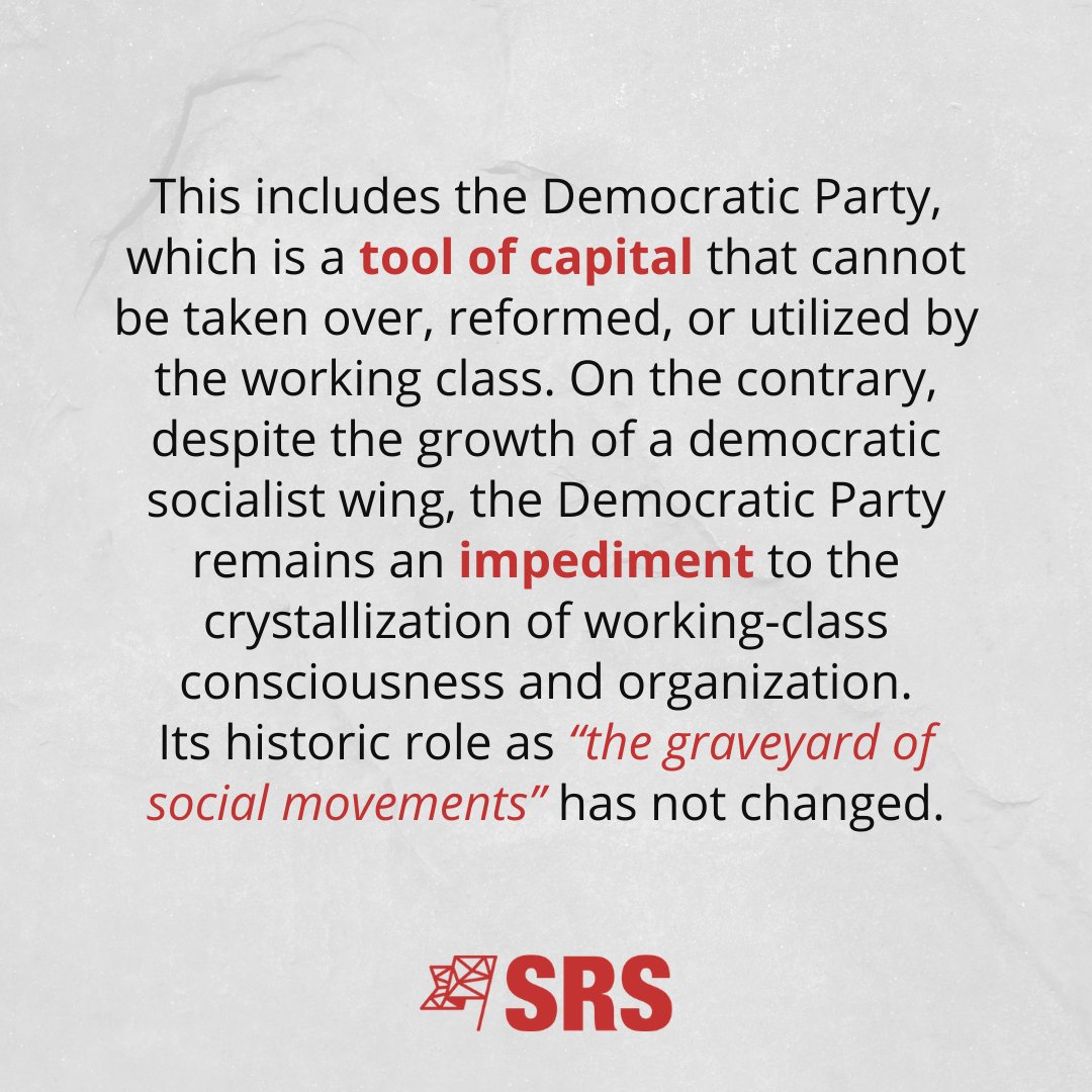 We believe in working class self-activity, not the Democratic Party. We fight with strikes, protests and revolts, and we organize these through democratic self-organization.

Send us a message and lets chat!

#SeattleSocialists