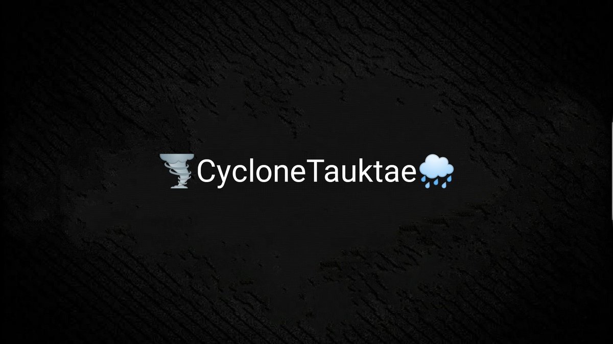 hrtofnation's tweet photo. #Gujarat -  The extremely severe #CycloneTauktae has reached close to the Gujarat coast. 

The landfall process has started &amp; will continue during the next 2 hours, informs India Meteorological Department : PBNS_India https://t.co/eABTuvcMSm