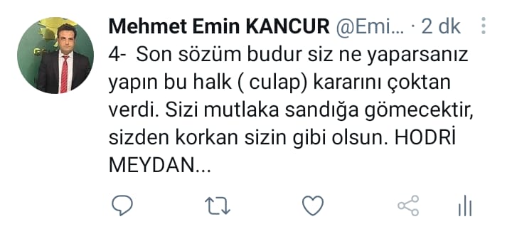 Feritcevik63's tweet photo. Gelecek partisi halilye ilçe başkanı Mehmet Emin kancur https://t.co/cTHU41PLqy