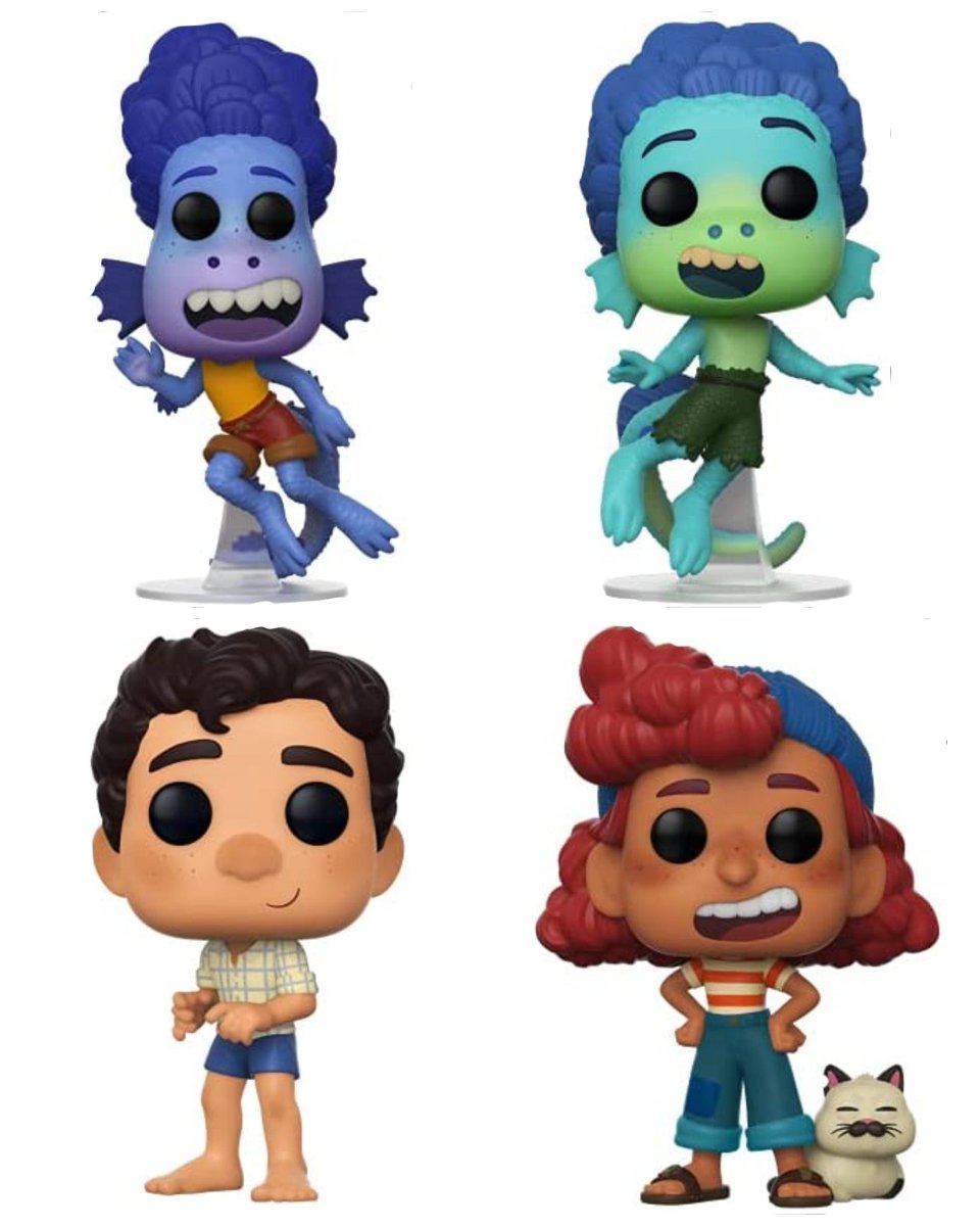 Amazon niw has the new Luca Funko Pops 