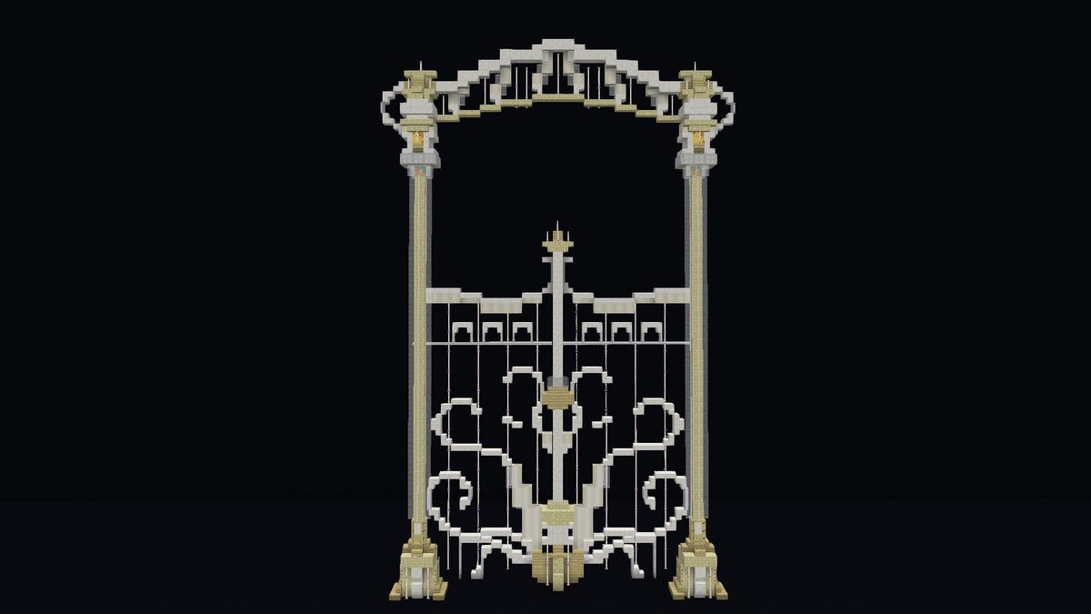 gate i did a while back, not rlly happy w/ it tho
#Minecraft  #minecraft建築コミュ