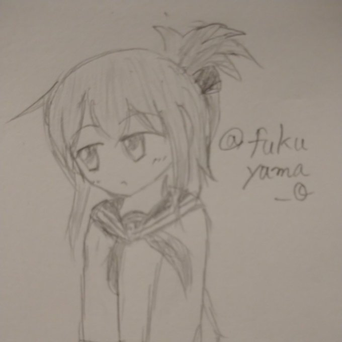 #艦これ版深夜の真剣お絵描き60分一本勝負
#艦これ版真剣お絵描き60分一本勝負_20210517
スペースを使い切るには絵を大きくするか身長を伸ばす必要がある 