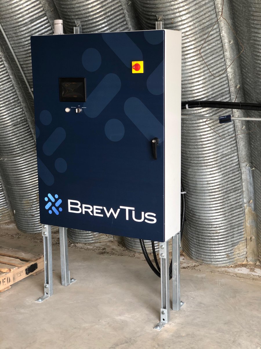 AdvancedAgTech's tweet photo. Another new 2021 #BrewTus unit setup just outside Tuxford, SK. You know you can find all of our authorized dealers on our website. Check out the AAG Dealer map. 

Find a Dealer: https://t.co/eNfMsDYhJN https://t.co/MAMxRFwRmF
