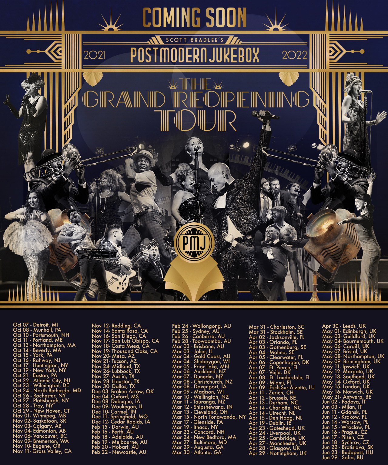 Pmj Tour 2022 World Tour 2023