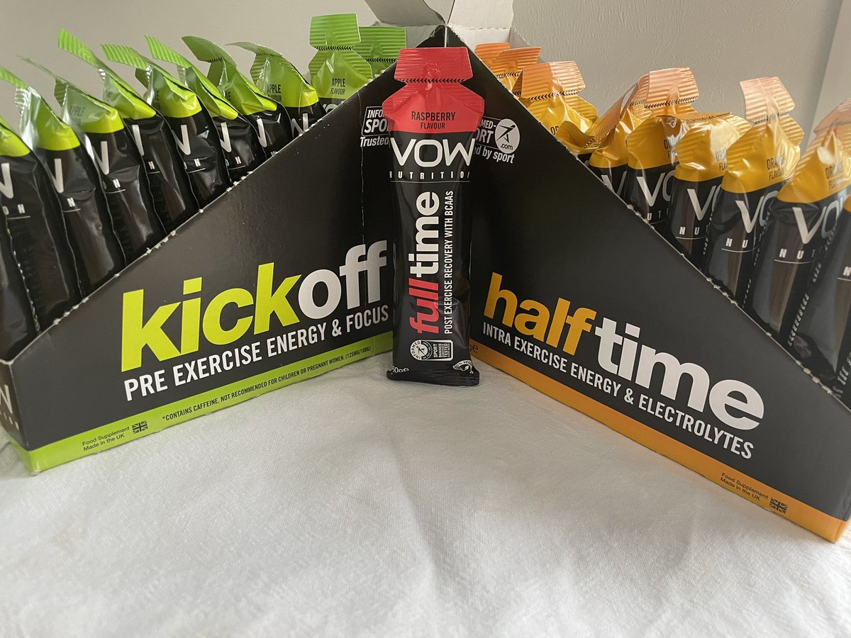 We’re giving away 24 VOW nutrition gels completely free including postage! 

All you need to do is like our page and rt this post. It’s that simple! 

3 chances to win! 
(Were also running separate competitions on our Insta and Fb) - changingroomessentials_