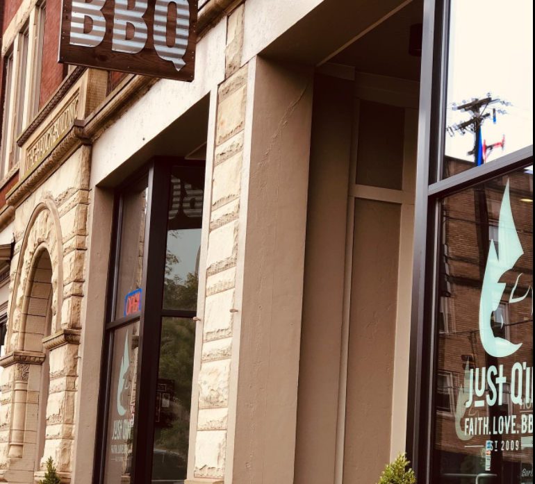 JustQinBBQ's tweet photo. Behind our closed doors today, greatness is smokin'. We'll be open again to the public tomorrow. https://t.co/uw0lLZOyvS