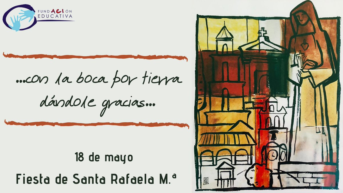 Eso es lo que deseamos hacer hoy de manera especial: dar gracias por una mujer que supo escuchar y responder a lo que Dios soñaba para ella.
¡Gracias a ti, Santa Rafaela, hoy estamos aquí!
.
#SomosDeEsclavas #HastaElInfinitoYMásAllá #EstásQueTeSales