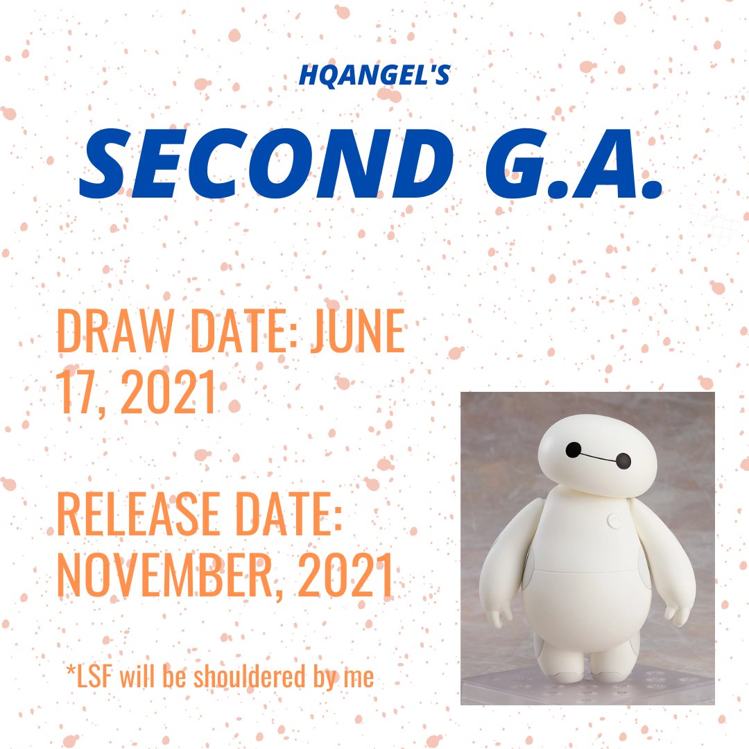 HQAnghel's tweet photo. #HQAngelGA

[NENDOROID: BAYMAX GIVEAWAY]
☀️Open for PH residents only
☀️No GA account, please
☀️This item is for PO, expect a longer waiting time to claim your prize https://t.co/NouEY3TYXY