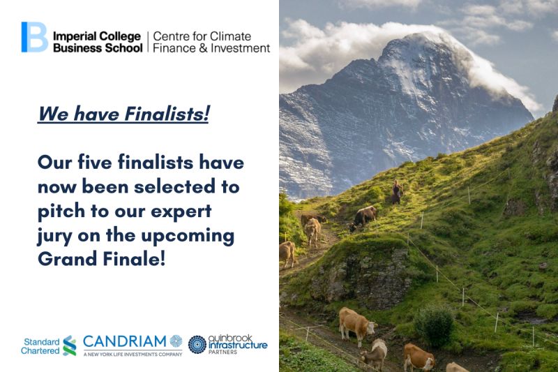 After 126 submissions from over 400 students - five finalists have been chosen for the #ClimateInvestmentChallenge 🎉 

On 27 May the top 5 teams will be pitching their innovative climate solutions, competing to win £15k of cash prizes.

Register to watch: imprl.biz/3bdEnYz