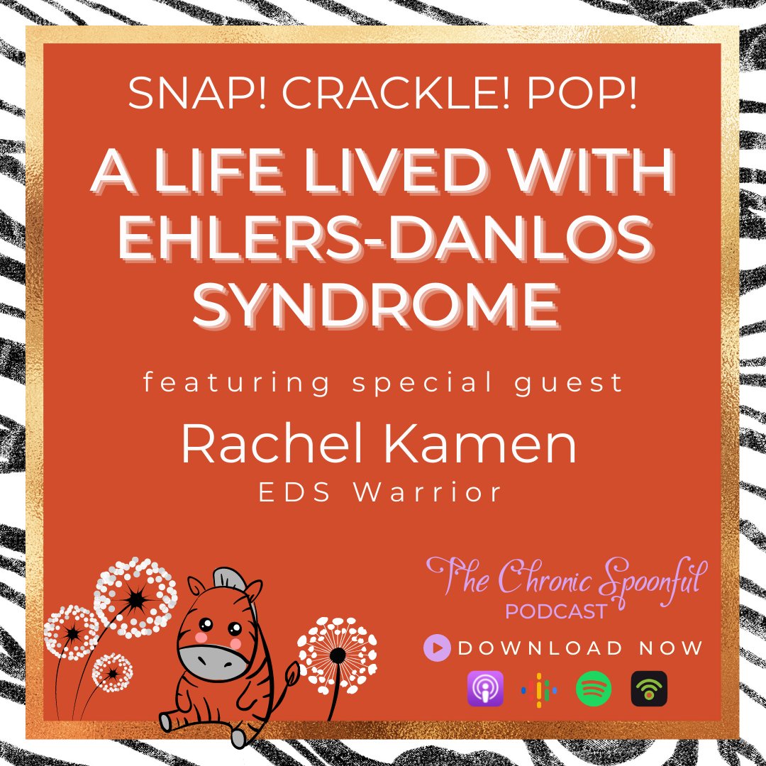 Dive deep into EDS with Rachel Kamen--a life long EDS Warrior. May is EDS Awareness Month &amp; Rachel walks us through her journey. She's seen almost all of it plus hospitalizations, fighting for her own care, experimental procedures &amp; hope. Download today: tinyurl.com/ps5revru