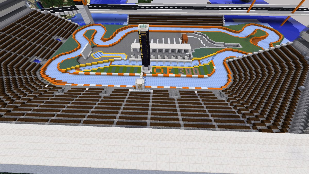 Minecraft Boat racetrack (Olympic 2024) Minecraft Map