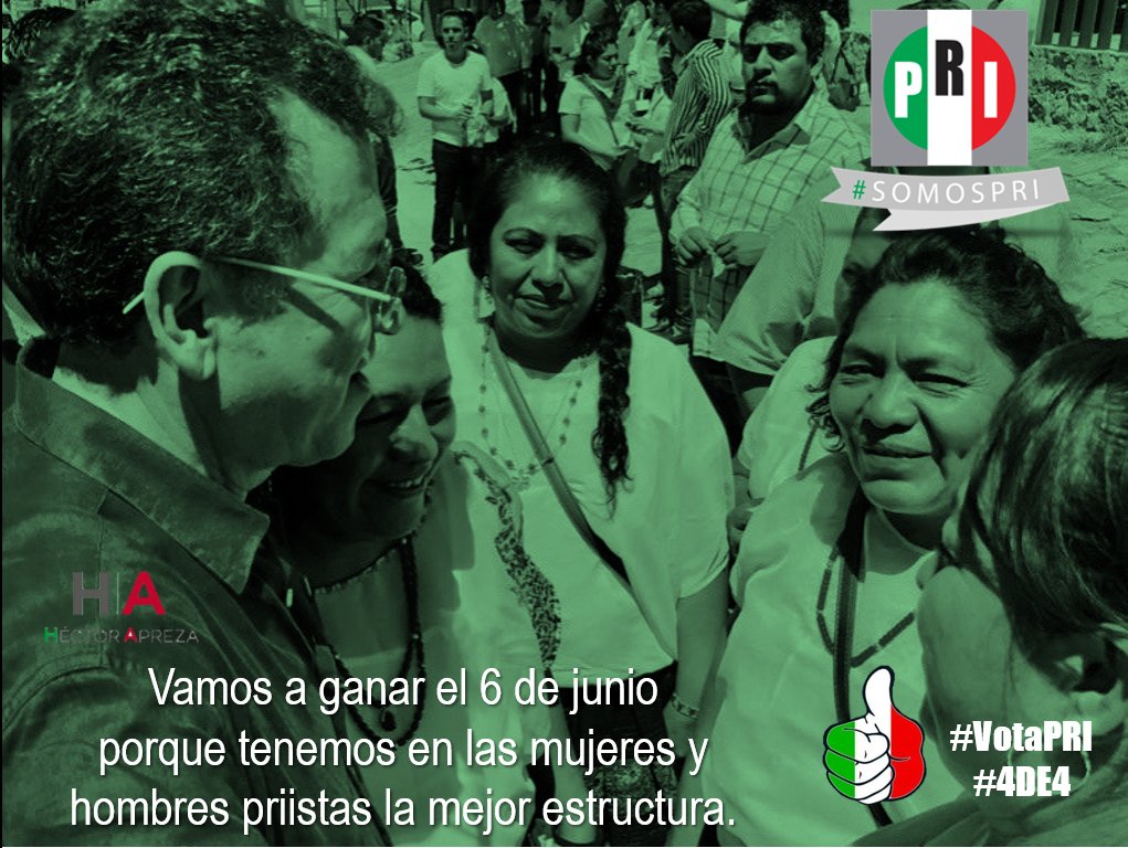 Somos un PRI ganador somos un gran movimiento de hombres y mujeres decididos a que nuestro estado siga desarrollándose. Estamos convencidos de que con nuestras candidatas y candidatos ganaremos las elecciones del próximo #6DeJunio #VamosConTodo #SomosPRI <a href="/Mario_M_Arcos/">Mario Moreno Arcos</a>
