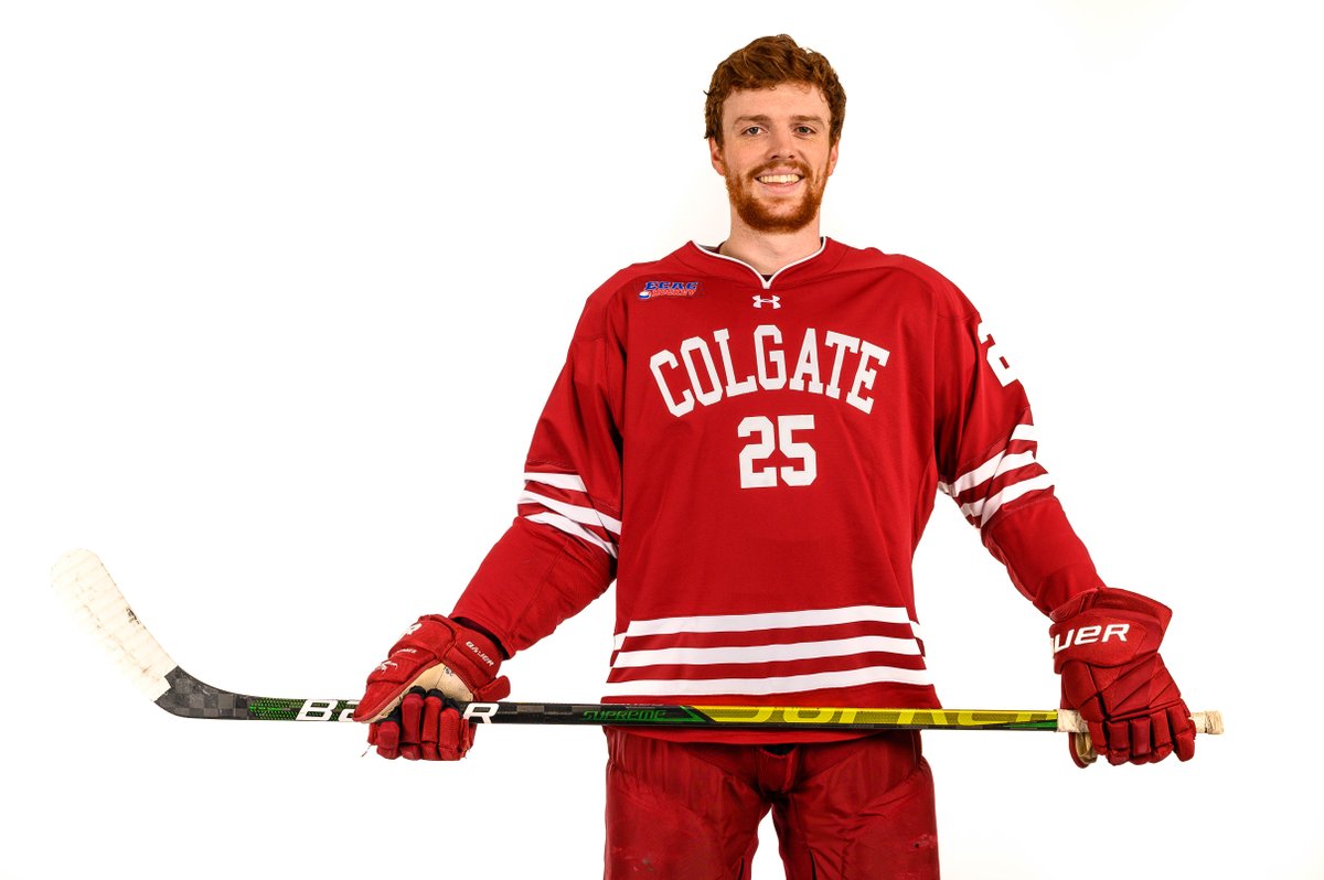 ColgateMIH's tweet photo. Following his graduation, Evan Tschumi '21 has signed a professional hockey contract with @OfficialHCL!

READ➡️https://t.co/Kwqpoo0Atb https://t.co/PIpIbDQfDA