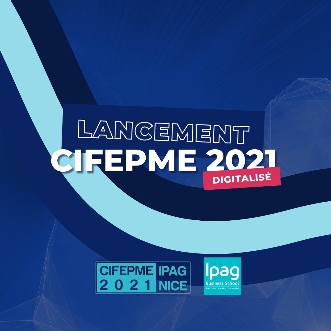 [#CIFEPME2021] • LANCEMENT 🚀

📆 Pendant 3 jours, nos #chercheurs sont invités à partager leurs résultats de #recherche francophone et à découvrir ceux des autres sur le thème de l'#entrepreneuriat et #PME dans le cadre du #CIFEPME 2021.

#conference #entrepreneur #ipagbs