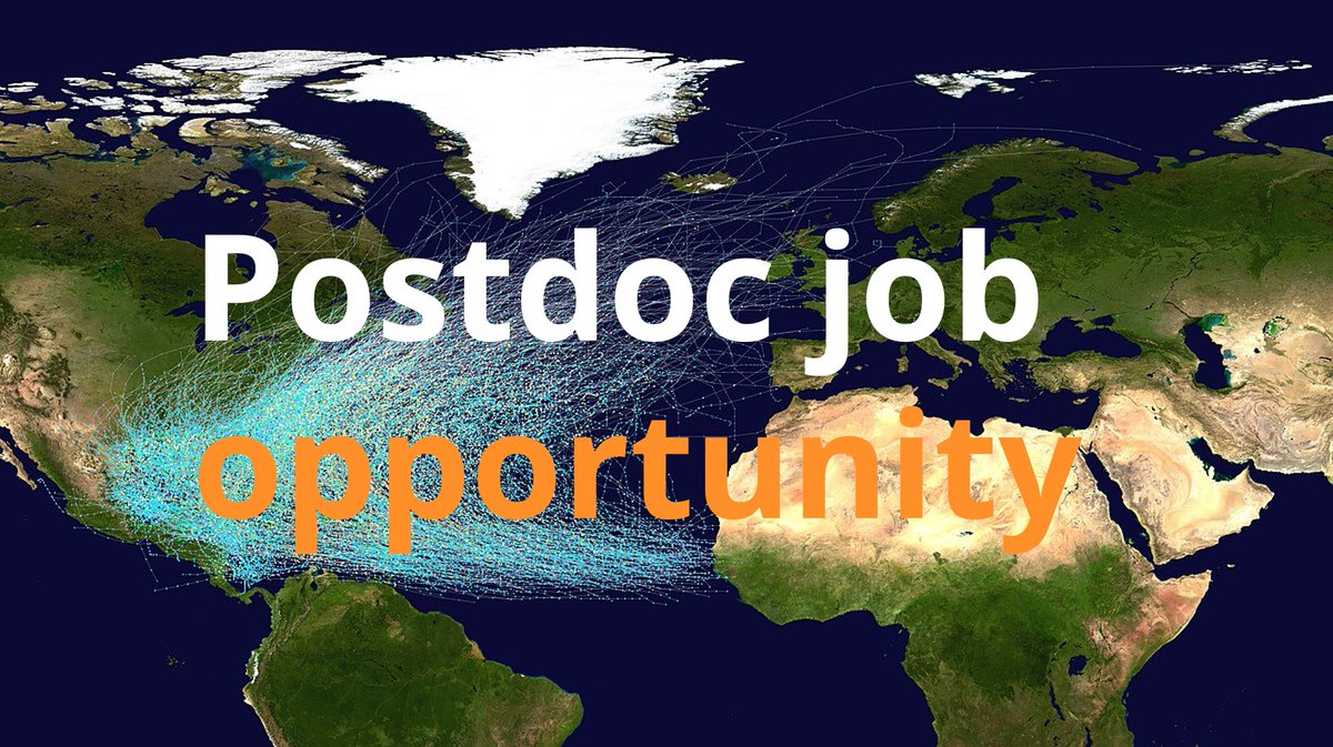We are looking for a postdoc to work with us over the next 9 months on uncertainty analysis of hurricane models. More info: bristol.ac.uk/jobs/find/ (keyword: ACAD105243) or get in touch with Francesca Pianosi